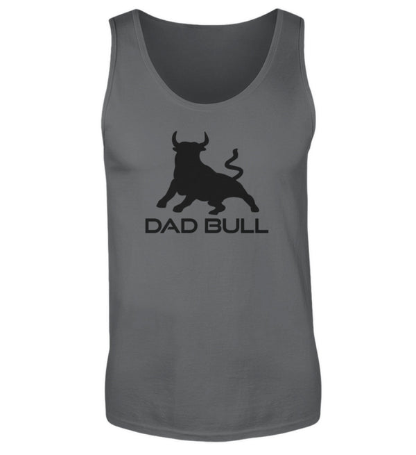 DAD BULL TANKTOP - AUFDRUCK ROT/SCHWARZ