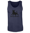 DAD BULL TANKTOP - AUFDRUCK ROT/SCHWARZ