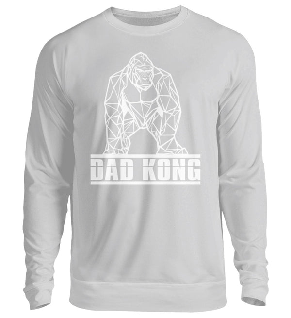 DAD KONG SWEATSHIRT - AUFDRUCK SCHWARZ/WEIß