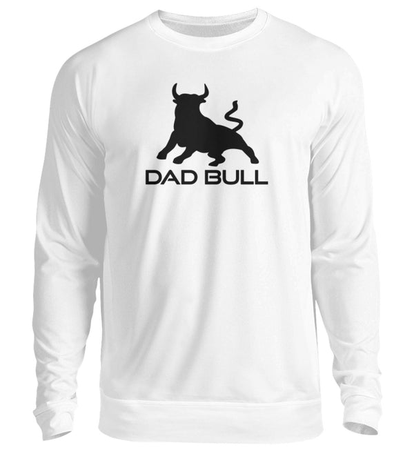 DAD BULL SWEATSHIRT - AUFDRUCK ROT/SCHWARZ