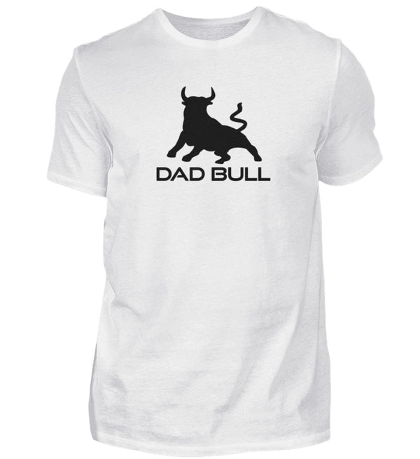 DAD BULL T-SHIRT - AUFDRUCK ROT/SCHWARZ