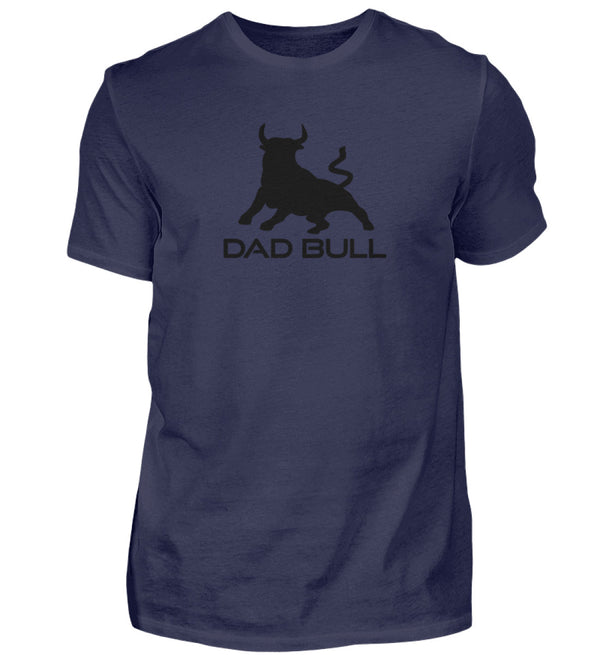 DAD BULL T-SHIRT - AUFDRUCK ROT/SCHWARZ