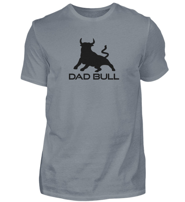 DAD BULL T-SHIRT - AUFDRUCK ROT/SCHWARZ
