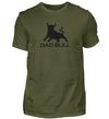 DAD BULL T-SHIRT - AUFDRUCK ROT/SCHWARZ