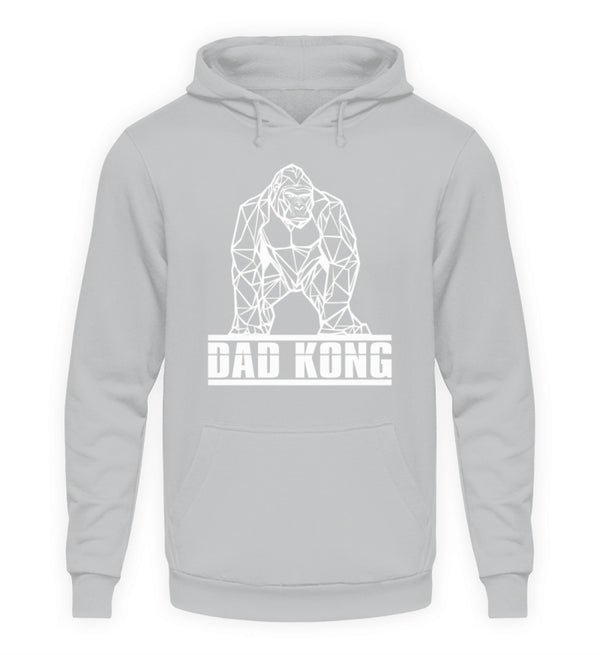 DAD KONG HOODIE - AUFDRUCK SCHWARZ/WEIß
