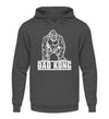DAD KONG HOODIE - AUFDRUCK SCHWARZ/WEIß