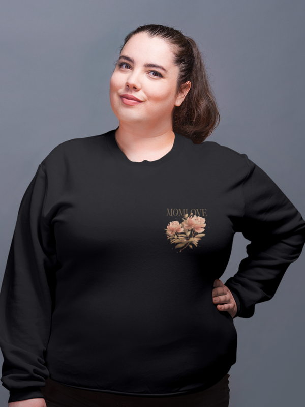 MOMLOVE SWEATSHIRT - BRUSTTASCHENDESIGN