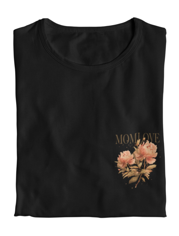 MOMLOVE T-SHIRT - BRUSTTASCHENDESIGN