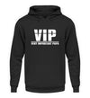VIP - VERY IMPORTANT PAPA HOODIE - AUFDRUCK SCHWARZ/WEIß