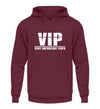 VIP - VERY IMPORTANT PAPA HOODIE - AUFDRUCK SCHWARZ/WEIß