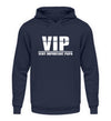 VIP - VERY IMPORTANT PAPA HOODIE - AUFDRUCK SCHWARZ/WEIß