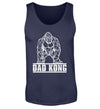 DAD KONG TANKTOP - AUFDRUCK SCHWARZ/WEIß