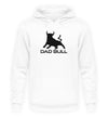 DAD BULL HOODIE - AUFDRUCK ROT/SCHWARZ