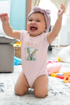 MINI ELEFANT - MÄDCHEN KURZARM BODY