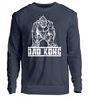 DAD KONG SWEATSHIRT - AUFDRUCK SCHWARZ/WEIß